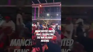Gunners match day #football#fans#manchesterunited#celebration#arsenal