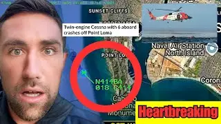 San Diego Plane Crash Twin-Engine Cessna 414 [Six Fatalities] N414BA