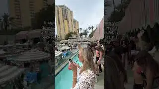 Partying for free with Zedd at Palm tree beach club. #zedd #palmtreebeach #vegas #freeparty #dayclub