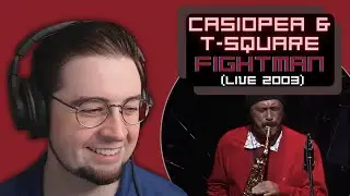 1st Time Reaction! CASIOPEA + T-Square - Fightman (Live 2003)