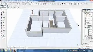 VILLA Design in ArhiCAD (Stair) / Proiectare VILA in ArhiCAD (Scari) / ВИЛЛА Дизайн в ArhiCAD