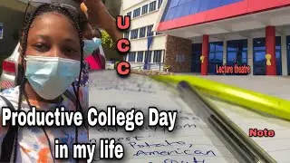 A DAY IN THE LIFE OF A COLLEGE STUDENT! |UCC| | VLOG|