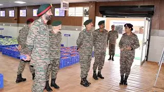 Lieutenant General Vijay B Nair Reviews Logistics and Air Maintenance Preparedness