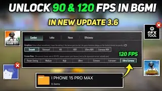 🔥HOW TO UNLOCK 120 FPS IN BGMI • BEST GFX TOOL FOR BGMI 2025 • BGMI LAG FIX
