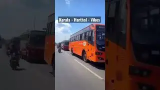 #kerala #harthal #vibes #strike #ksrtc #ksrtcrides #shorts ksrtcfans #kerala #shorts #viral