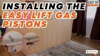Installing the Easy Lift Gas Pistons | Easy DIY Murphy Bed USA