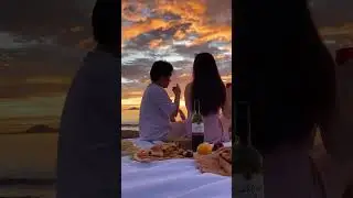 Beach picnic aesthetics, sunset dates, romantic vibe, dreamy, Culasi, Antique | Abby&rsquo;s Sunsetverse