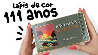 TESTANDO OS LÁPIS DE COR MAIS CAROS DA FABER CASTELL - SERÁ QUE VALE A PENA?