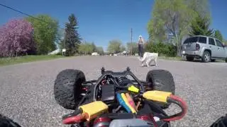 Arrma Fazon BLX 6S, Nero tires, FPV