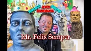 Felix Semper a Paper Sculptures artist! Interviewed By Rocky and Derrick at Revolution Mill!