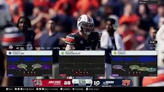 CFB26 RTCFP CJ Hicks 57 yd pick six against Auburn