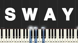Michael Bublé - Sway Piano Tutorial | Medium 