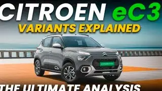 CITROEN eC3 electric SUV 29 kWh battery pack k sath  live, feel, shine Varients ditels