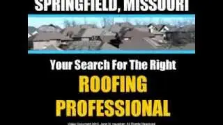Roof Repair Springfield MO   A 1 Guaranteed Roofing