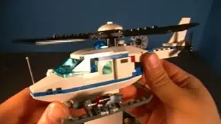 Lego 7741 ‧ Police Helicopter - City, Police Brickformula Review