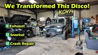 From Crash Damage to Clean Build &ndash; Discovery 2 Transformation!