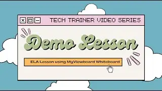 MyViewboard Whiteboard Tools: ELA Demo Lesson