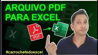 Como Converter Arquivo PDF para Excel Gr&aacute;tis