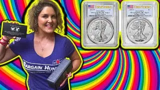 How we make Money Grading 1oz Silver Coins PCGS Shipment Storage Wars Auction