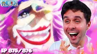 BIG MOM BUSTS FROM SANJI🤨| One Piece Episodes 875 And 876 REACTION!!