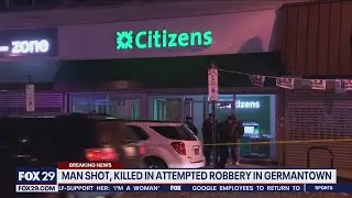 Man shot dead after withdrawing money inside Philadelphia bank, police say