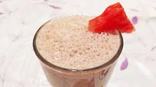 Watermelon Smoothie Recipe | Watermelon Shake | How to Make a Watermelon Smoothie | Vegan Milkshake