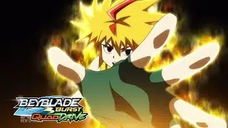 Beyblade Burst QuadDrive Episode 5| Bel VS Free