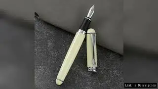 Minimalist Thick Hand-made Grinding Rounded Polished Thick Fountain Pen 4.0MM Nib Double-layer Long