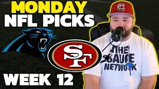 Panthers vs 49ers Picks - NFL Week 12 Monday Night Football with Kyle Kirms