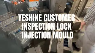 YESHINE On-Side Molding Trial for Luggage Lock Injection Mould Suicase Accessories Parts
