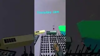 He dropped a bubble&hellip; and the beat changed. What?! #patchworld #vrmusic #sequencer #musicproducer