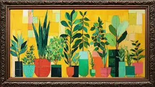 Vases Boho Style Samsung frame tv art | Frame TV ART | Golden Framed Art | 4k wallpaper