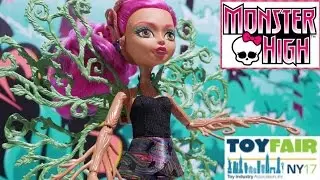 NEW Monster High TOY FAIR 2017- Garden Ghouls, Deluxe Bus, Family Dolls