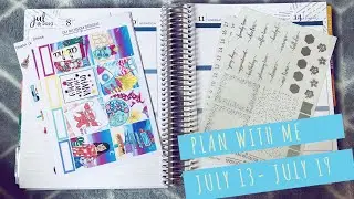 PLAN WITH ME | JULY 13 - JULY 19 | LILY BLOSSOM DESIGNS