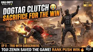 Sacrifice for the Win 🔥 Toji Zenin Clutch | EP 9 COD Mobile