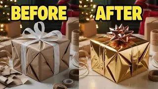 How to Wrap Gifts Like a Pro ✨ Christmas  Holiday Hacks That WOW!