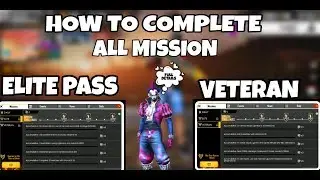 HOW TO COMPLETE VETERAN IN FREE FIRE || HOW TO COMPLETE ELITE PASS MISSION IN FREE FIRE