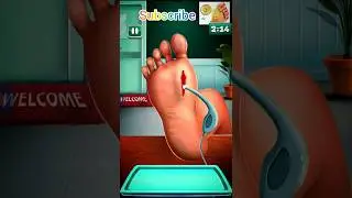 foot ki jums klining video #viralvideo #shorts #animation #youtubeshorts #games