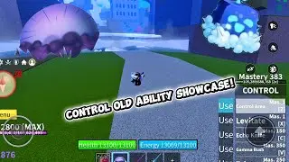 Roblox Blox Fruit Old Control Ability Showcase Before Rework!