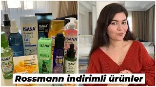 ROSSMANN İNDİRİMLİ ÜRÜNLERİNİ İNCELEYELİM| Rossmann indiriminden aldıklarım🧐 Isana bağımlısıyım😅