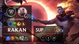 Rakan Support vs Bard - EUW Challenger Patch 11.19