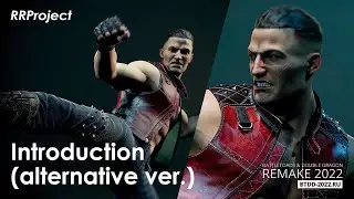 RRProject - Introduction (alternative unused ver.) (Battletoads & Double Dragon REMAKE 2022)