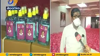 Minister Puvvada Ajay Kumar Interview  Over Distributed Essential Goods to Poor