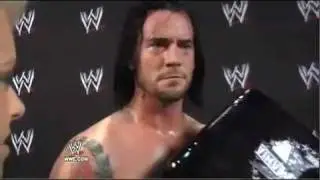 Maryse and CM Punk After the Draft