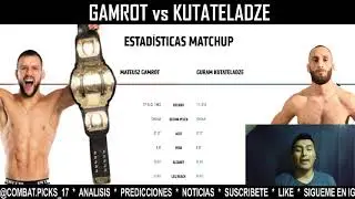 UFC Fight Island 6: Mateusz Gamrot vs Guram Kutateladze analisis y prediccion de la pelea