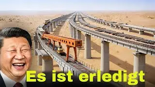 Wie China eine 2.000 km lange Hochgeschwindigkeitsbahn durch die Wüste baute  US-Ingenieure staunten