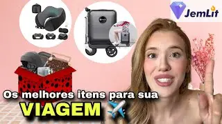 ✈️🌟 VIAJE COM CONFORTO E ESTILO EM CADA UNBOXING! #jemlit
