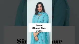 Found Simrat Kaur Outfit #shorts #trending #short #viral #shortvideo #viralvideo #shortsfeed #reels