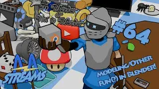 AAVolt Streams: Modeling/Other Fun(?) in Blender! -64-