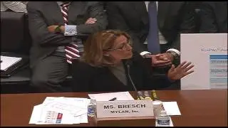 Rep. Welch Questions Mylan CEO Heather Bresch at an OGR Committee Hearing